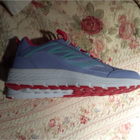 Saucony sneakers 7.5 dash running shoes athletic trainers new 6.5 big girls kids - Picture 4 of 4
